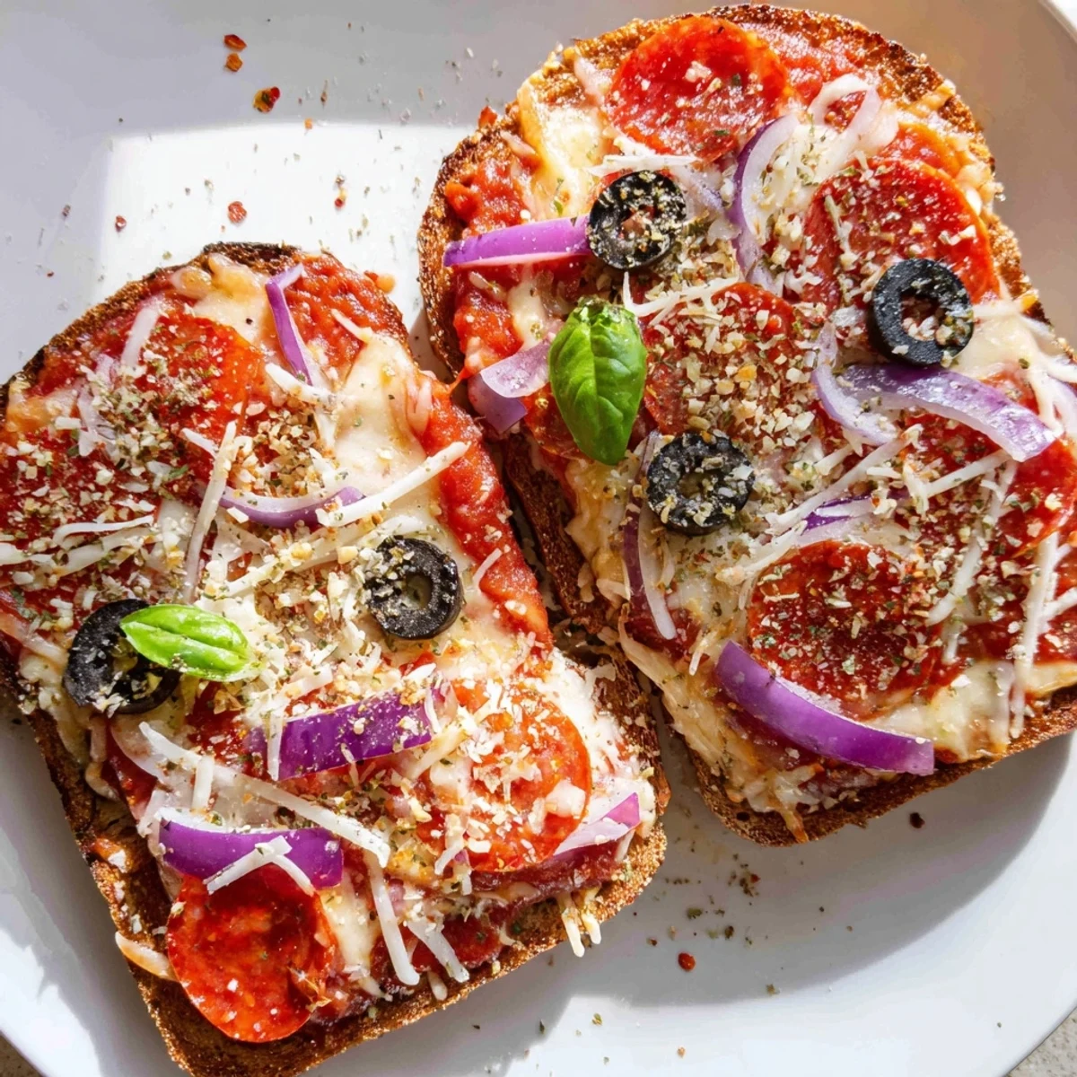 Pizza Toast Upgraded Layers