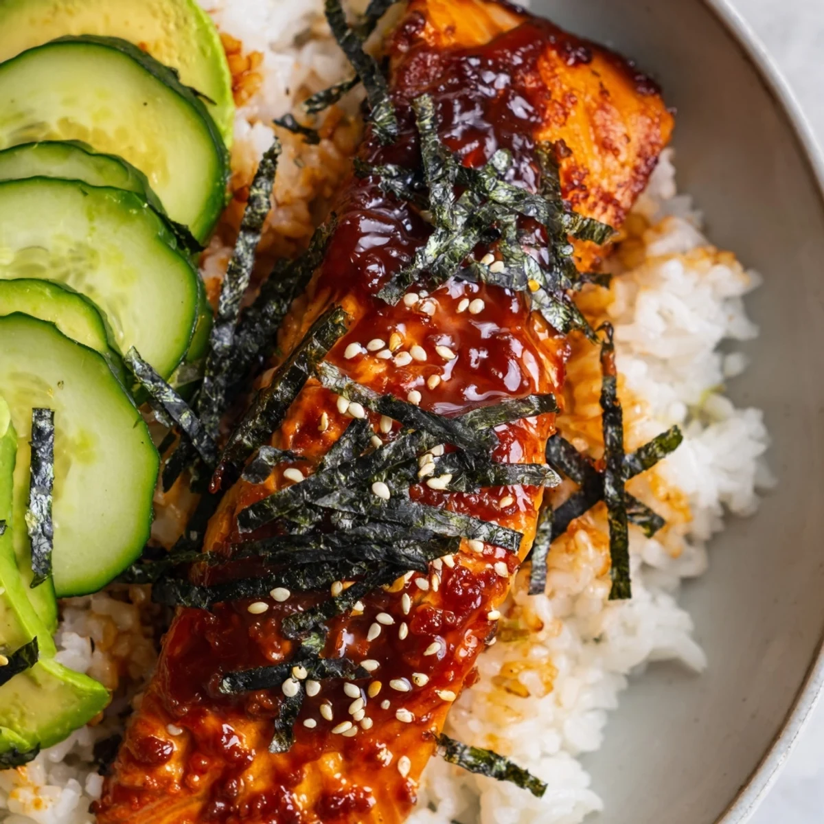 Sticky Orange Gochujang Salmon