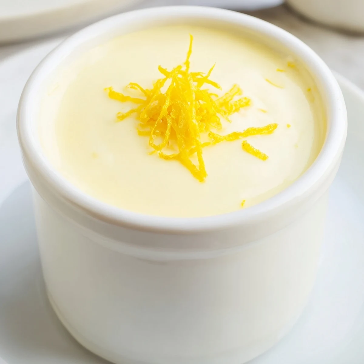 Creamy 3-Ingredient Lemon Posset with a delightful tang, perfect for a refreshing British dessert.