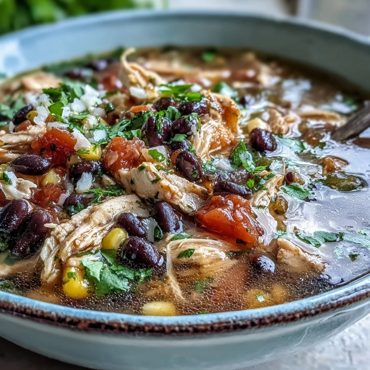 Hearty Southwestern Turkey Soup With Black Beans And Corn hearty-southwestern-turkey-soup-with-black-beans-and-corn