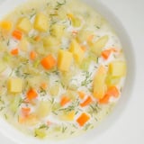 Creamy Dill Pickle Soup