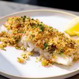 This Baked Cod with Crispy Ritz Cracker Topping features a buttery, golden crust atop tender cod fillets.