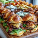 BBQ Baby Shower Snack Board