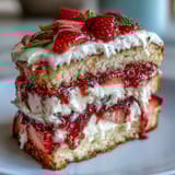 Spring Cakes Strawberries Cream