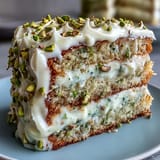 Spring Birthday Lemon Pistachio Cake