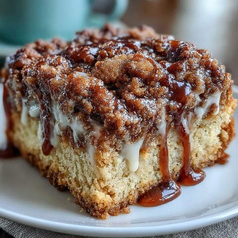 A plate of Gilmore Girls Coffee Cake Cookies topped with cinnamon streusel and vanilla glaze, perfect for coffee lovers.