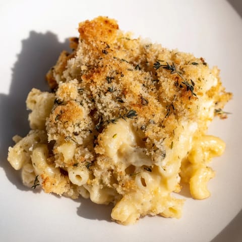 Old-Fashioned Baked Mac Cheese