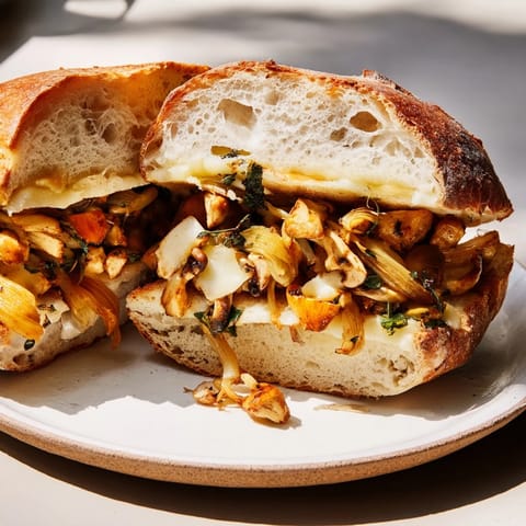 Roast Garlic Mushroom Thyme