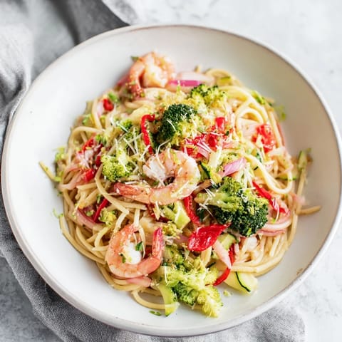 Ditalini with Air-Fried Veggies