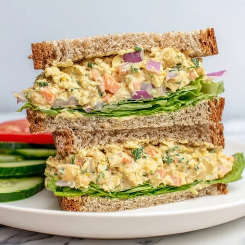 Easy Chickpea Salad Sandwich