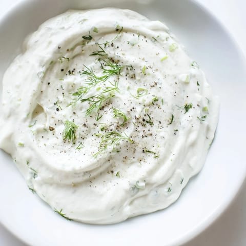 Homemade Greek Yogurt Ranch Dip, showcasing fresh herbs and a vibrant, flavorful taste ready to serve.