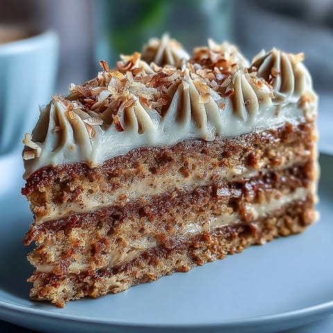 Vegan Hojicha Latte Cake