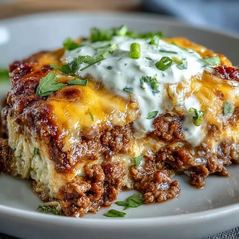 Keto Taco Casserole Cheesy