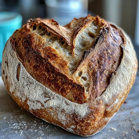 Two rustic sourdough hearts decorated with delicate flour patterns, showcasing airy crumb and artisan baking craftsmanship.  