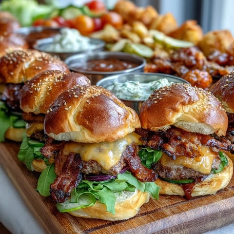 BBQ Baby Shower Snack Board