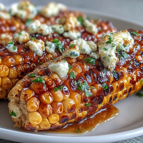 Microwave Corn on the Cob with Garlic Butter, golden and juicy, drizzled with melted savory garlic butter for a quick and flavorful side.