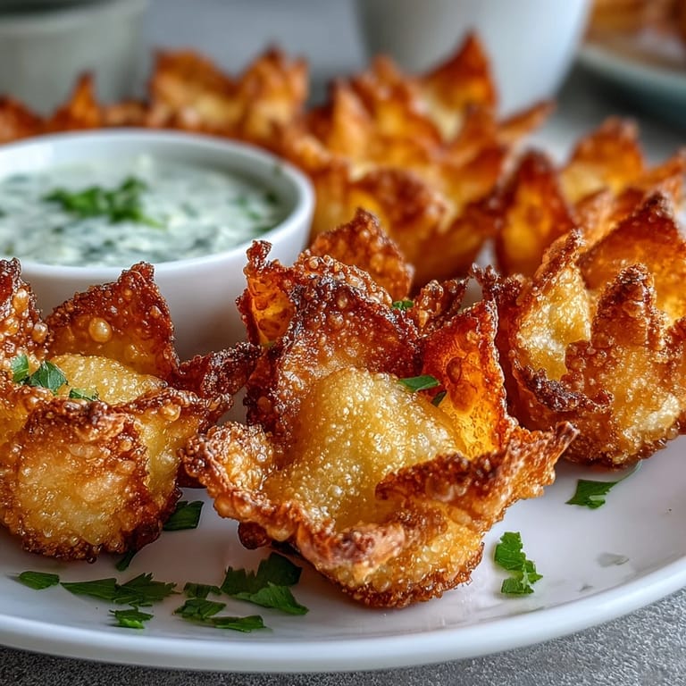 Light and crispy dandelion fritters, golden brown and served with a zesty lemon-herb dipping sauce.