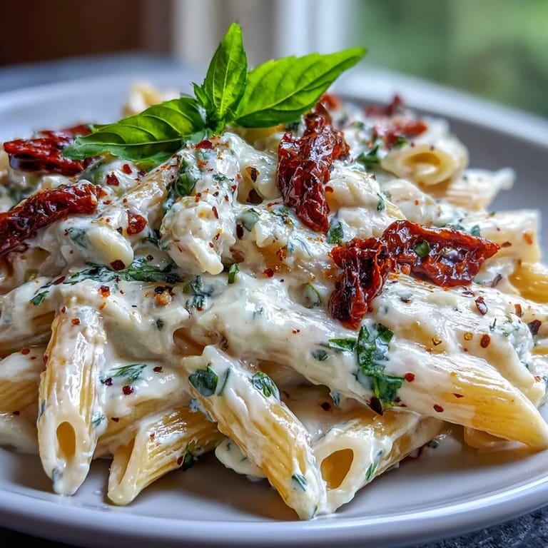 Decadent Marry Me Pasta served hot with fresh basil and extra parmesan cheese.
